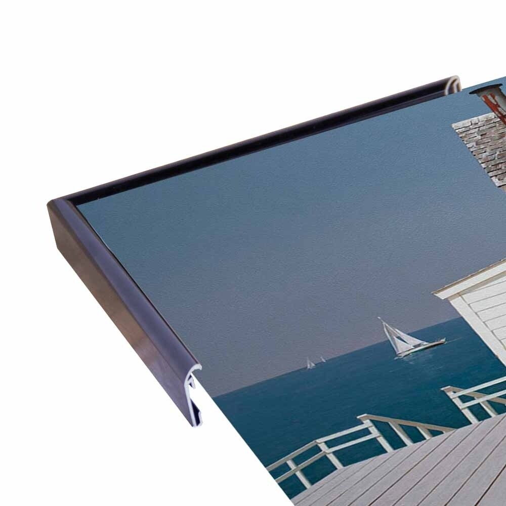 Dock House-ZHELU140156 Framed Print 12"x16" by Zhen-Huan Lu