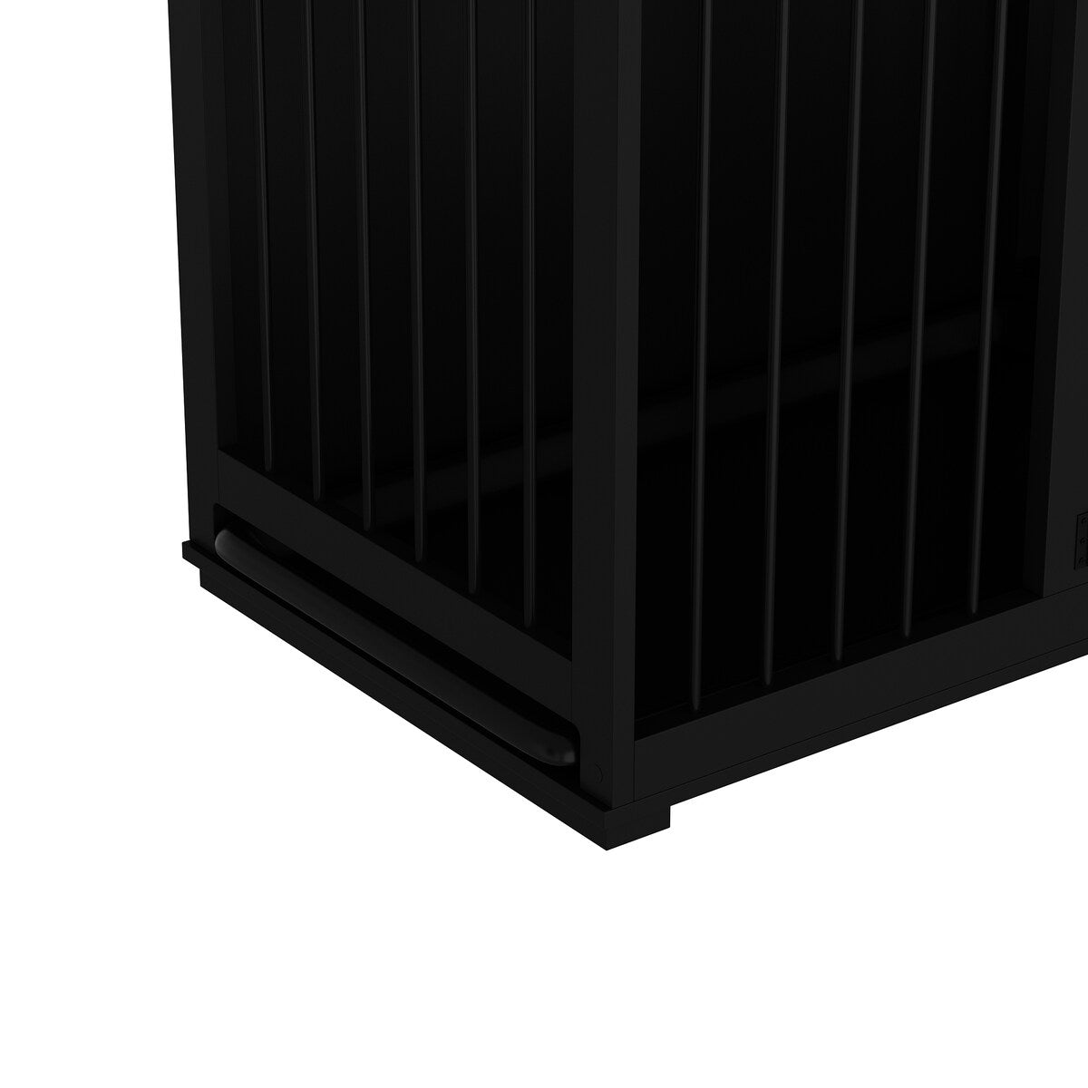 Dog Crate Furniture Indoor - Wooden Dog Kennel with Room Divider,Trays