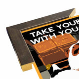 Dog by Rail-VINAPP113590 Print 22.5"x15" by Vintage Apple Collection