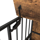 Dog crate furniture with Multi-Purpose Rremovable Ttray