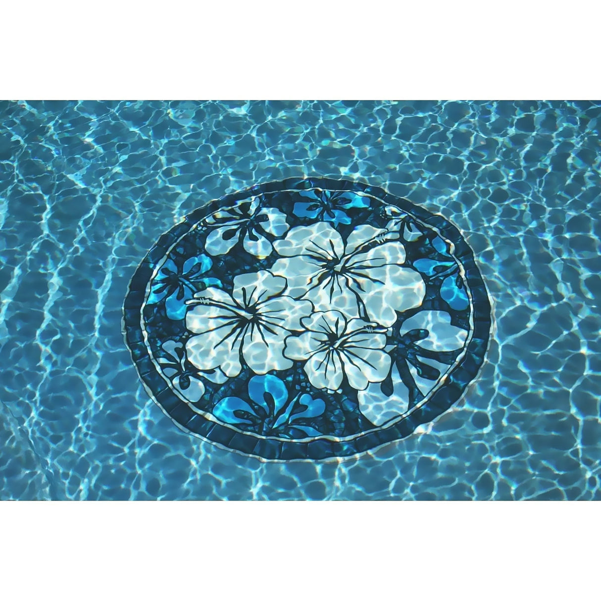 Dolphin Decorative Pool Mat - Pool Art