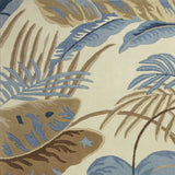 Domani Camila Ivory/Blue Tropics Hand-tufted Wool Area Rug