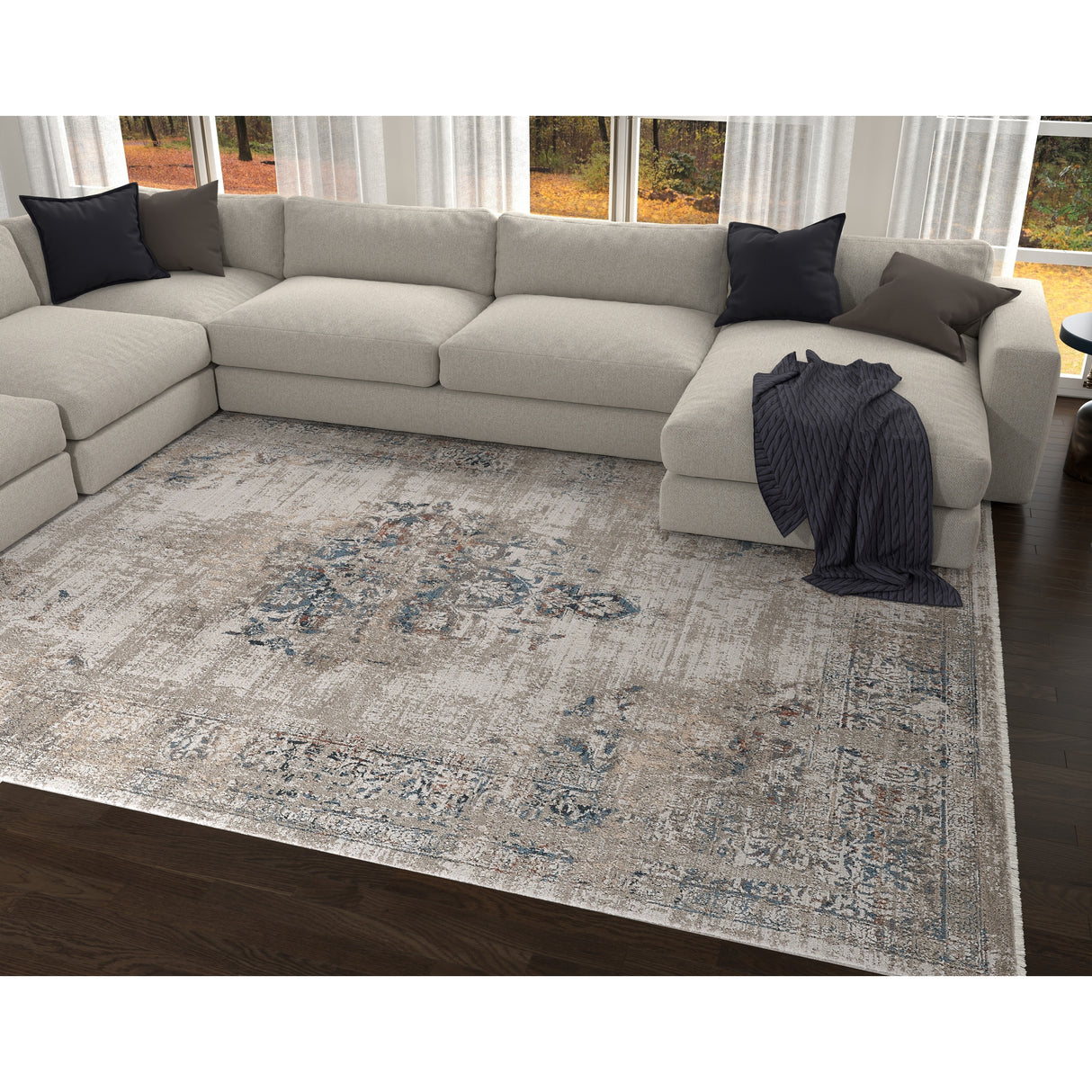 Domani Craze Tranditional & Distressed Area Rug
