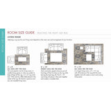 Domani Grove Machine Washable Rustic Boho Dreams Area Rug