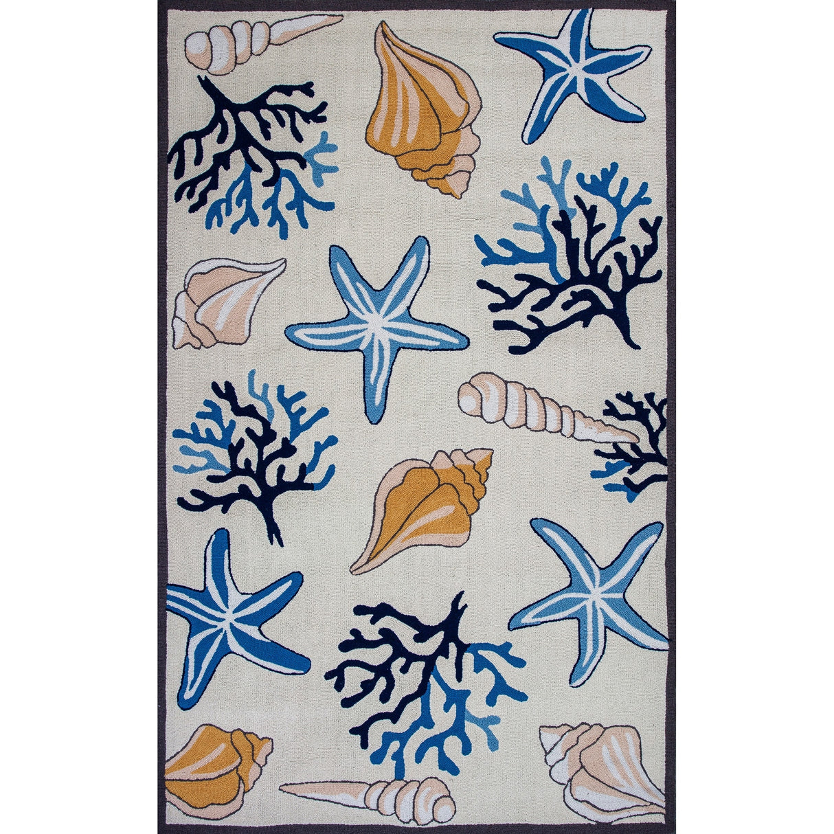 Domani Mohana Ivory Seashell Rug