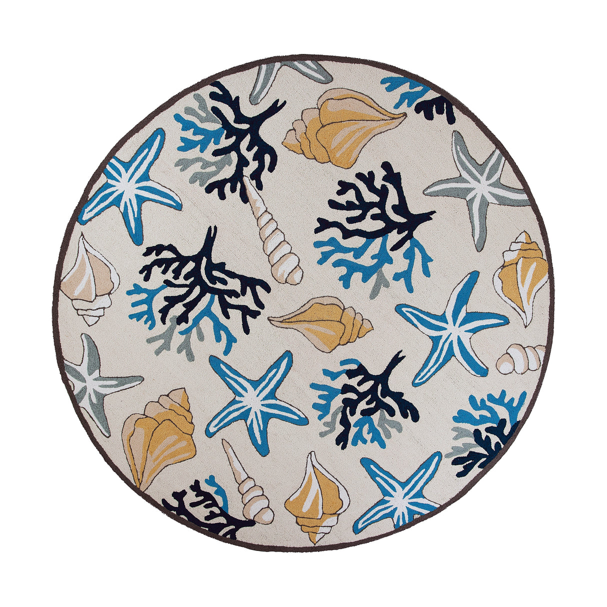 Domani Mohana Ivory Seashell Rug