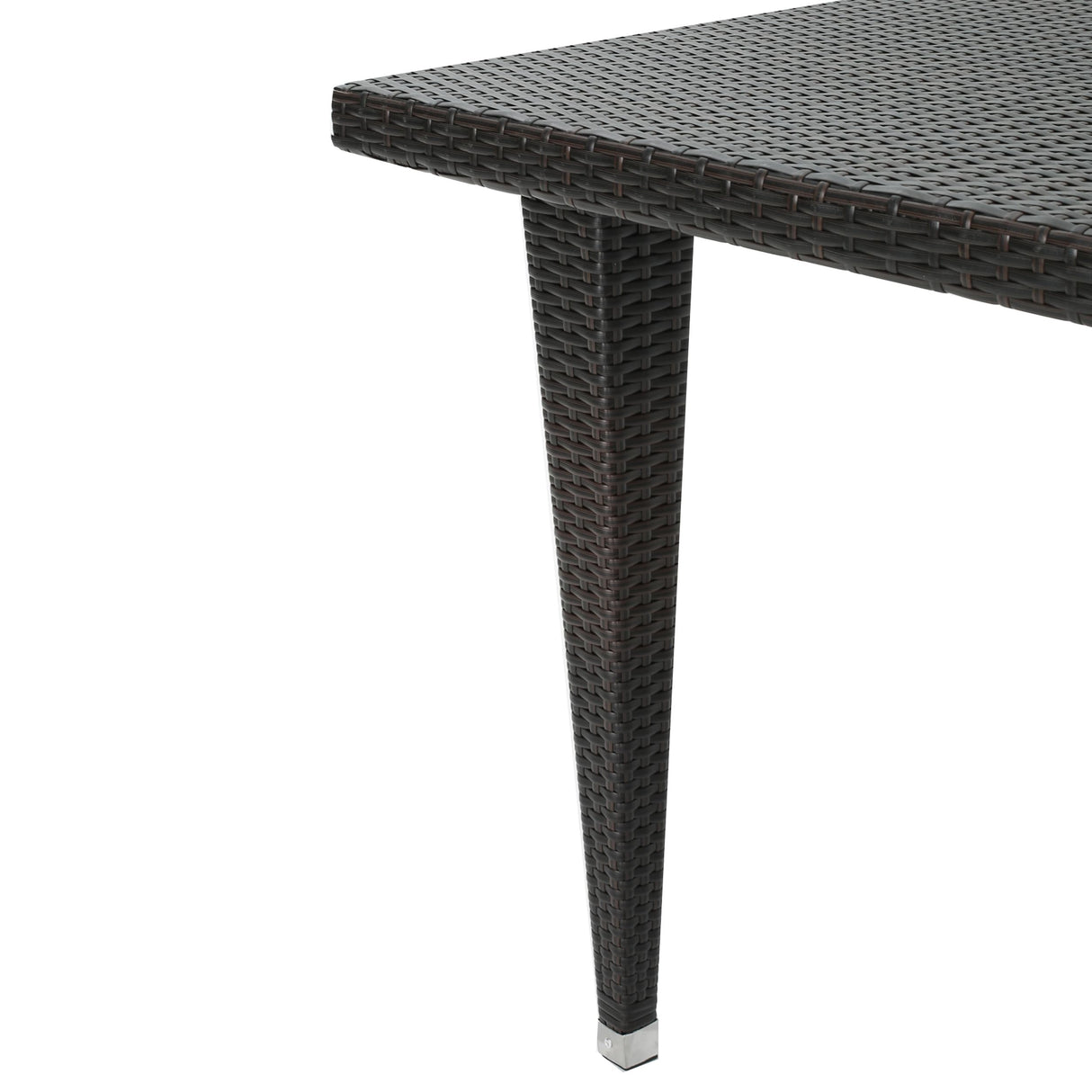 Dominica Outdoor 73.5-inch Rectangular Wicker Dining Table by Christopher Knight Home - 73.50 x 33.50 x 29.00