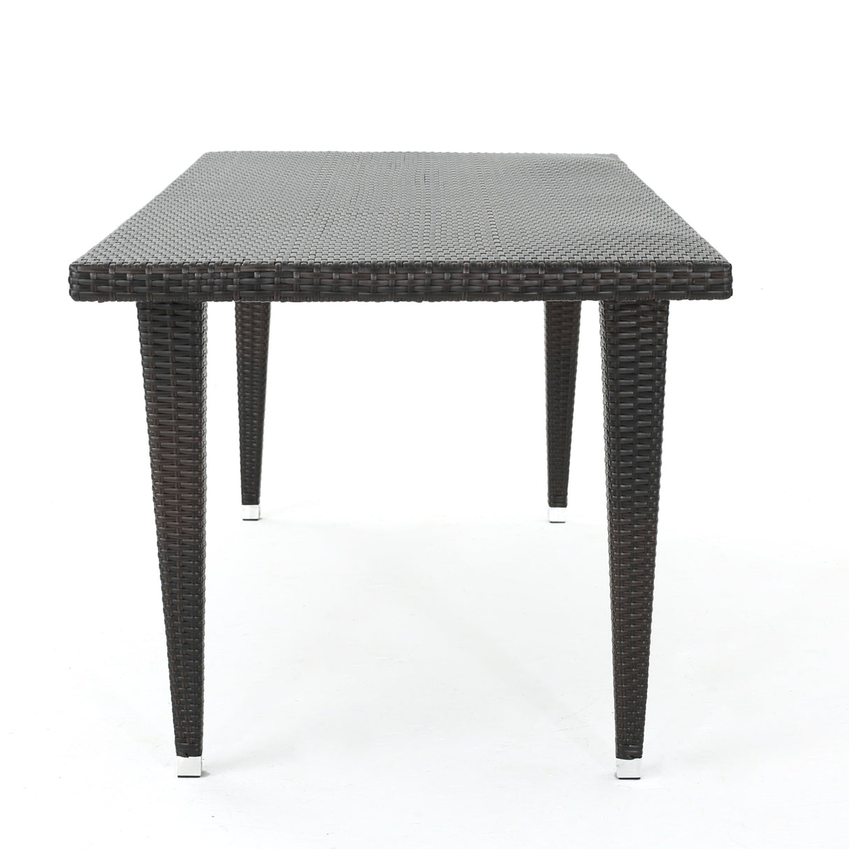 Dominica Outdoor 73.5-inch Rectangular Wicker Dining Table by Christopher Knight Home - 73.50 x 33.50 x 29.00