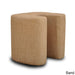 Domino Linen U-Shaped Ottoman
