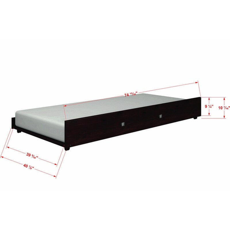 Donco Kids Contempo Bed with Twin Trundle