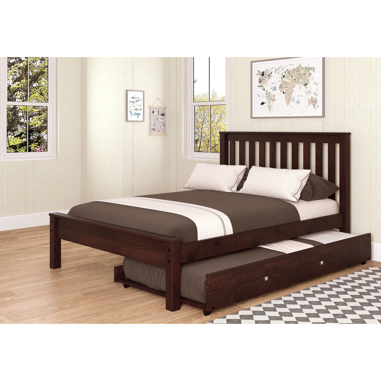 Donco Kids Contempo Bed with Twin Trundle
