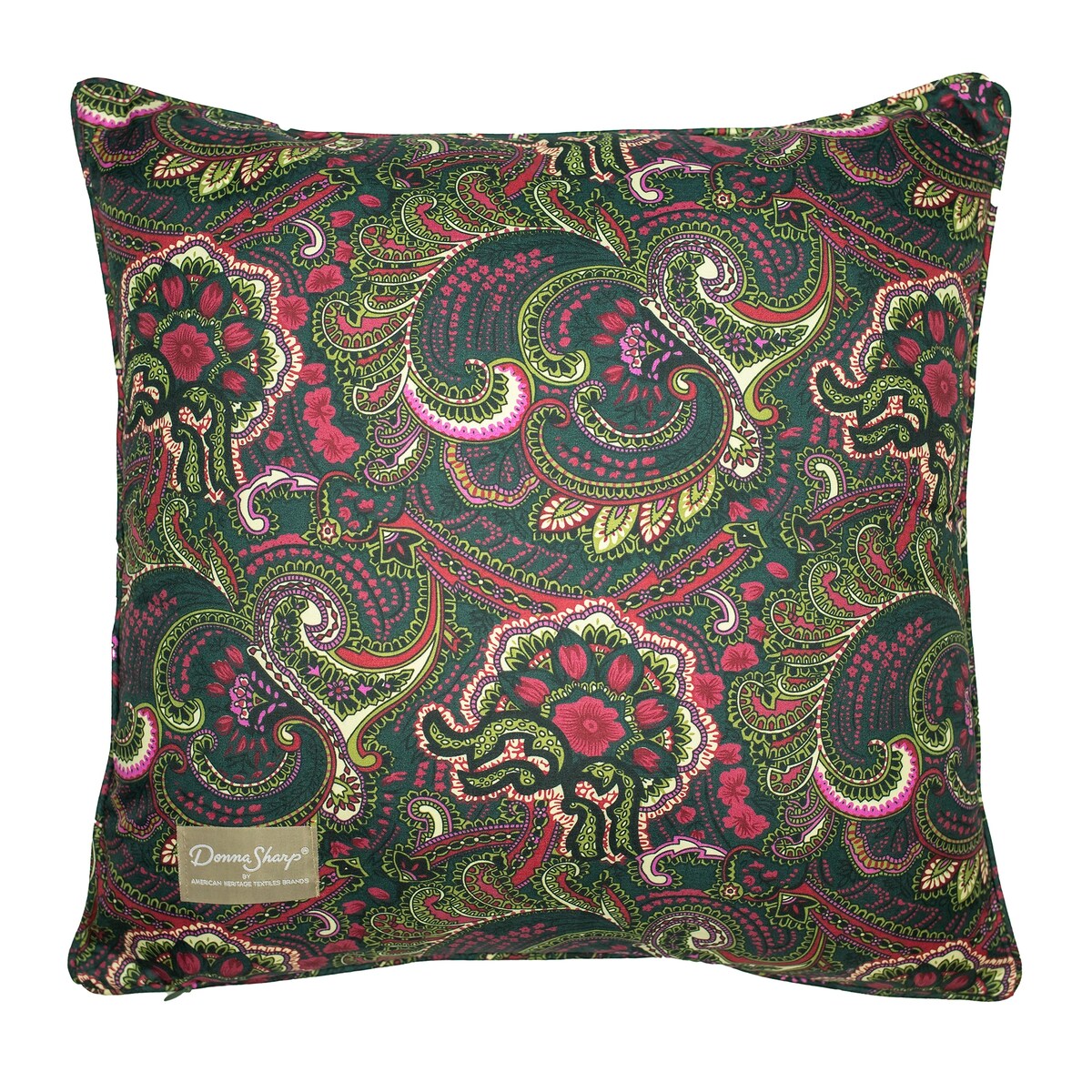 Donna Sharp Spice Postage Stamp UCC Square Decorative Pillow