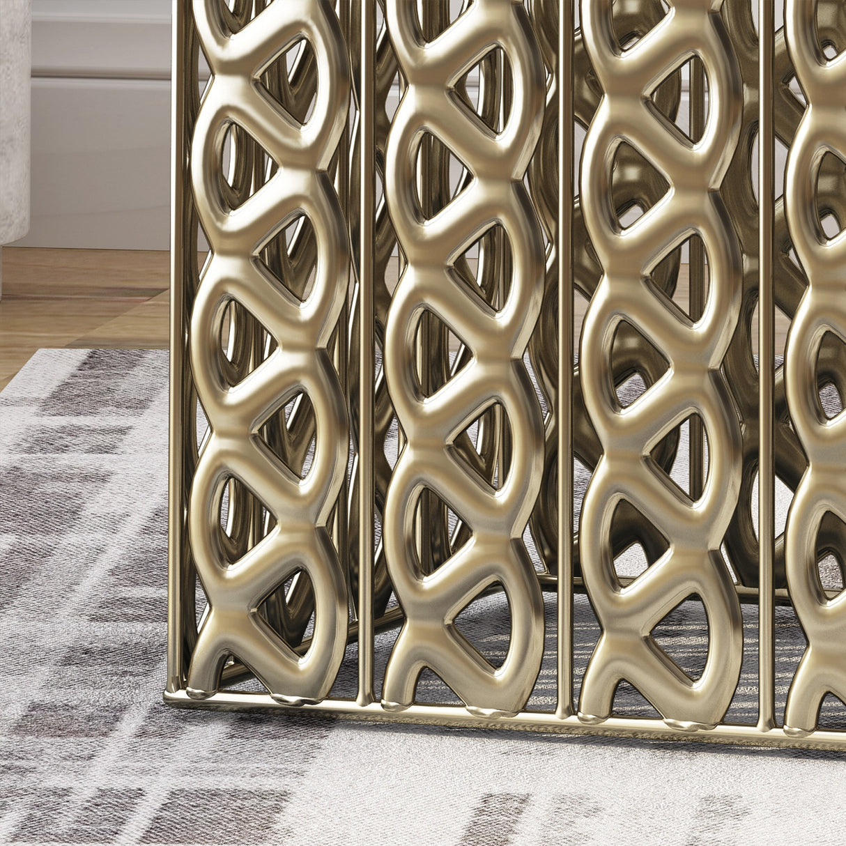 Donnellon Modern Handcrafted Square Iron Accent Table by Christopher Knight Home