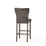 Donner 31-inch Bonded Leather Barstool (Set of 2) by Christopher Knight Home
