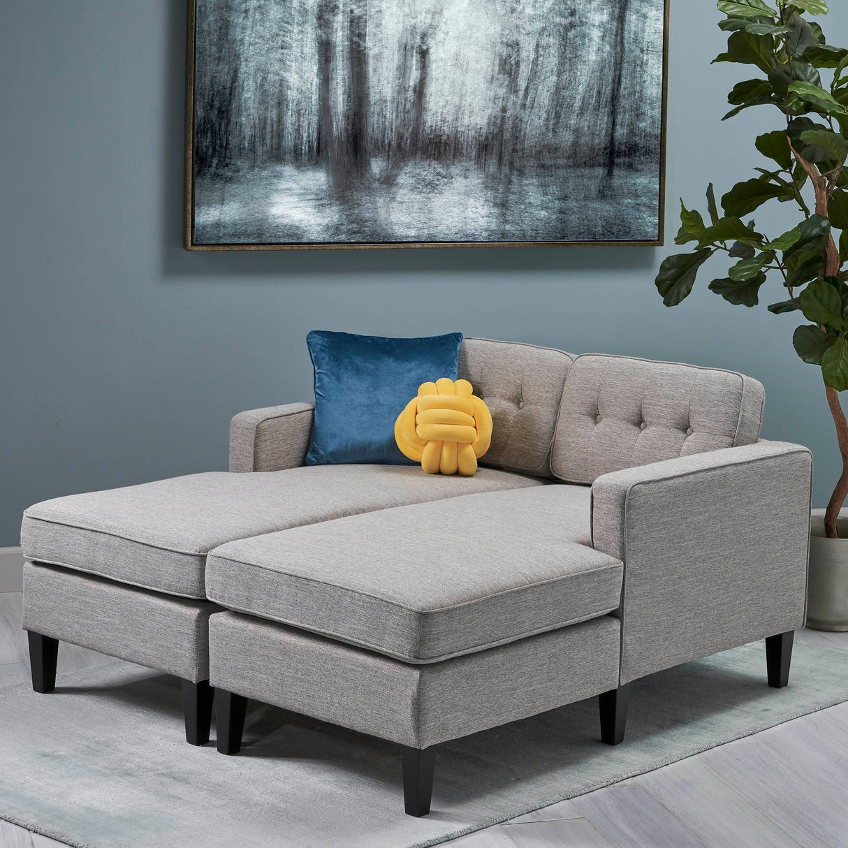 Crowningshield 2-piece Chaise Daybed by Christopher Knight Home