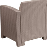 Doon 67.5'' Wide Outdoor Wicker Patio Sofa