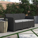 Doon 67.5'' Wide Outdoor Wicker Patio Sofa