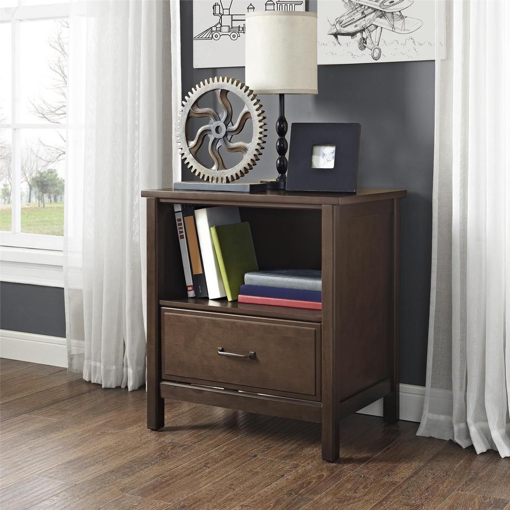 Avenue Greene Ivy Mocha Nightstand