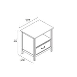 Avenue Greene Ivy Mocha Nightstand