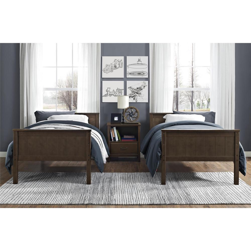 Avenue Greene Ivy Mocha Nightstand