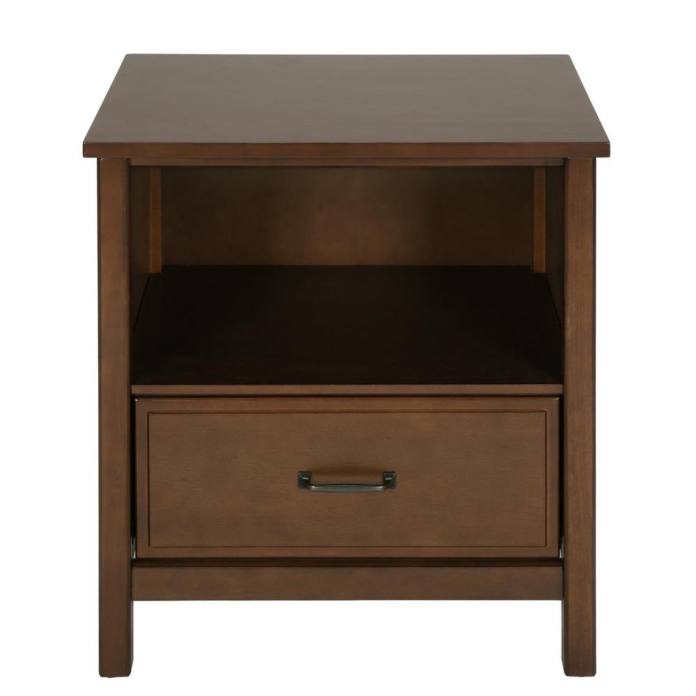 Avenue Greene Ivy Mocha Nightstand