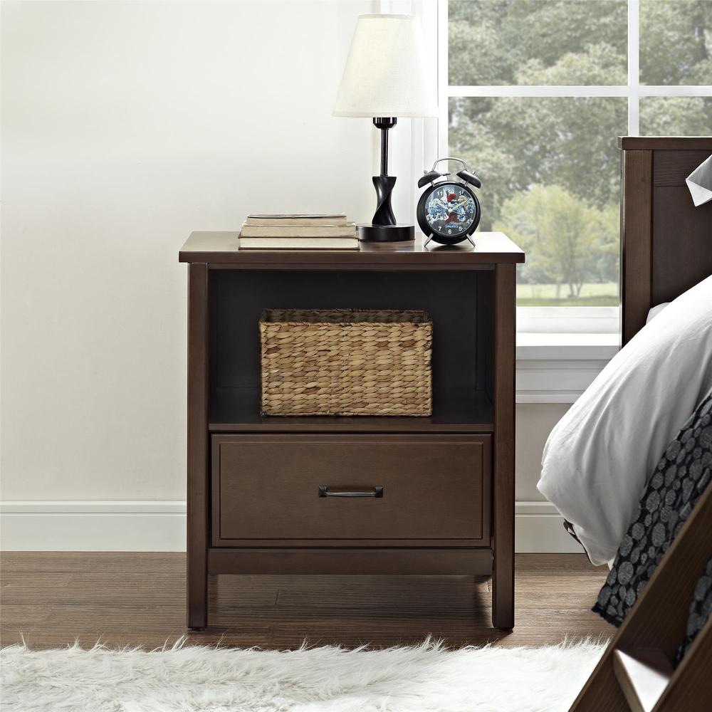 Avenue Greene Ivy Mocha Nightstand