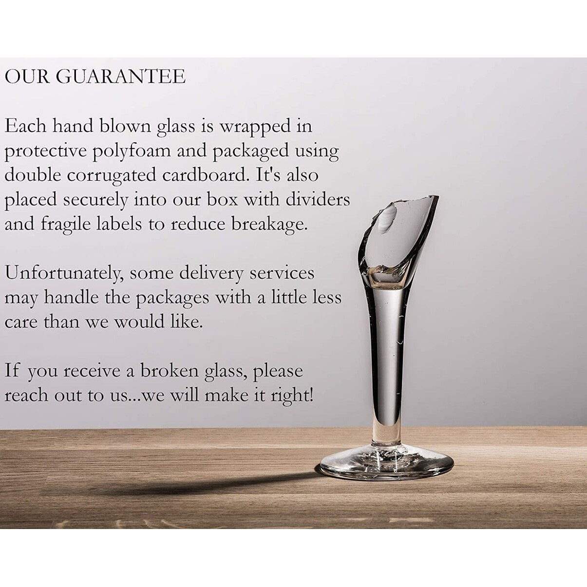 Dos Suenos Hand Blown Mexican Drinking Glasses - Set of 6 Confetti Rock Design Glasses (14 oz each)