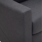 Dossier Faux Suede Loveseat