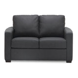 Dossier Faux Suede Loveseat