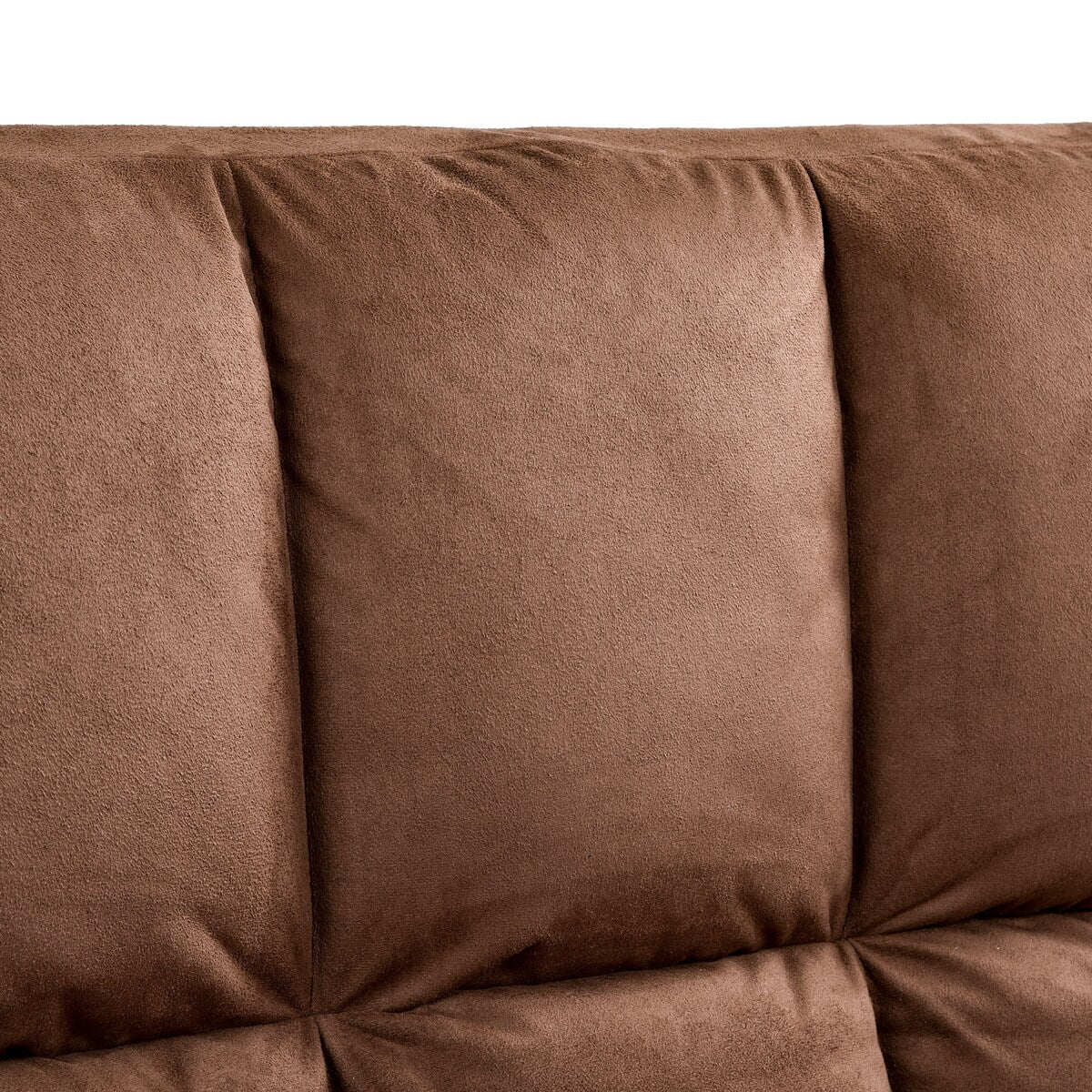 Double Chaise Lounge Sofa with Two Pillows for Living Room
