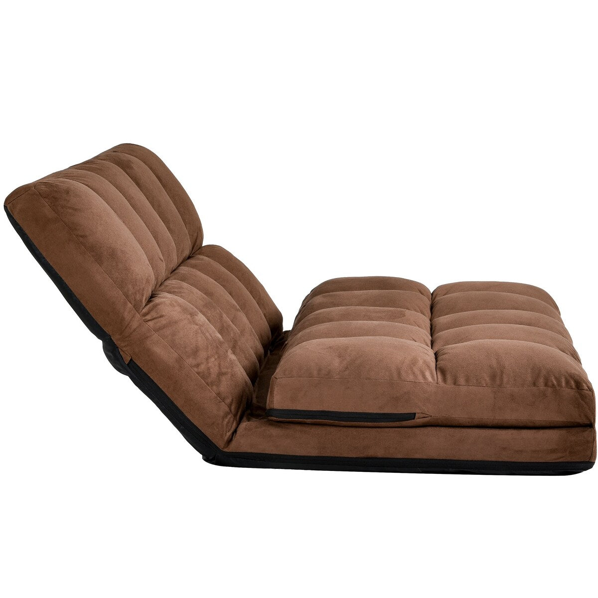 Double Chaise Lounge Sofa with Two Pillows for Living Room