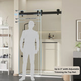 Double Sliding Door Frameless Corner Shower Enclosure with 5/16 in. Tempered Glass
