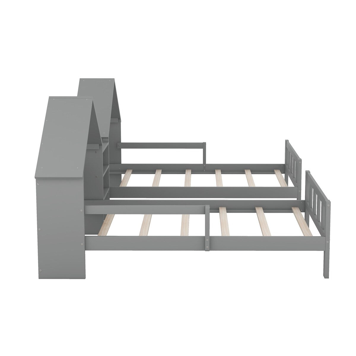 Double Twin Size Platform Bed