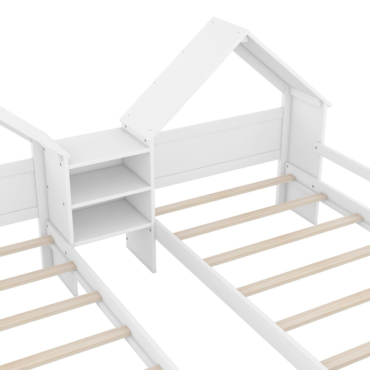 Double Twin Size Platform Bed
