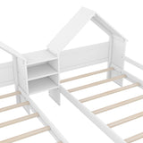 Double Twin Size Platform Bed