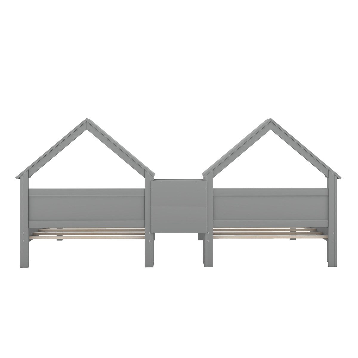 Double Twin Size Platform Bed