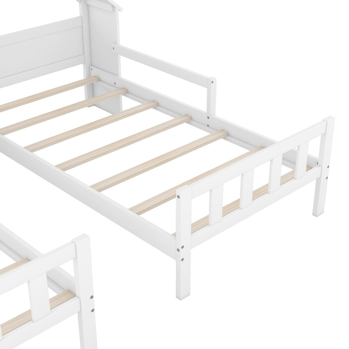 Double Twin Size Platform Bed