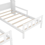 Double Twin Size Platform Bed