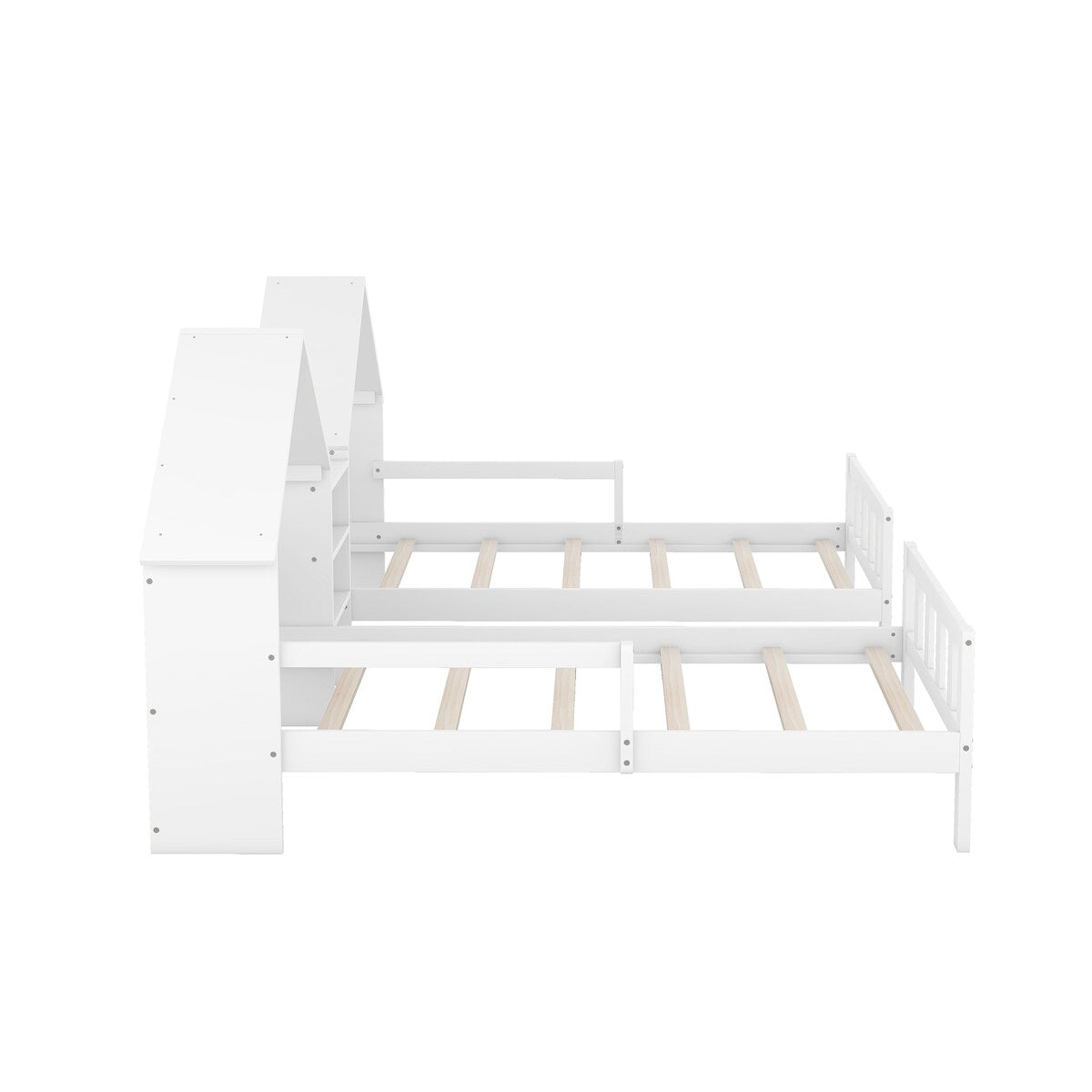 Double Twin Size Platform Bed