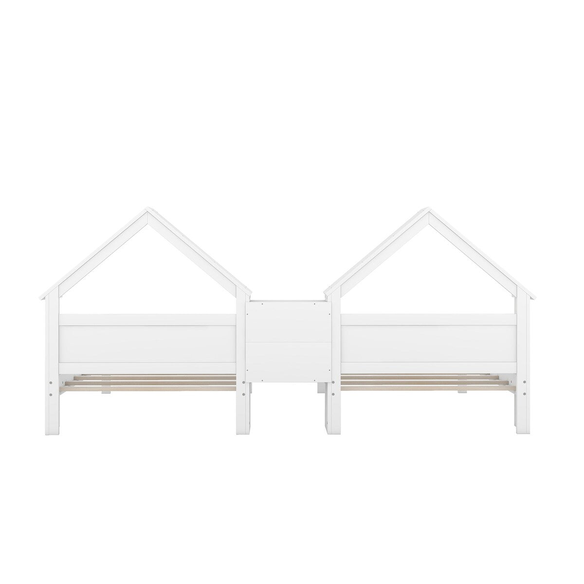 Double Twin Size Platform Bed