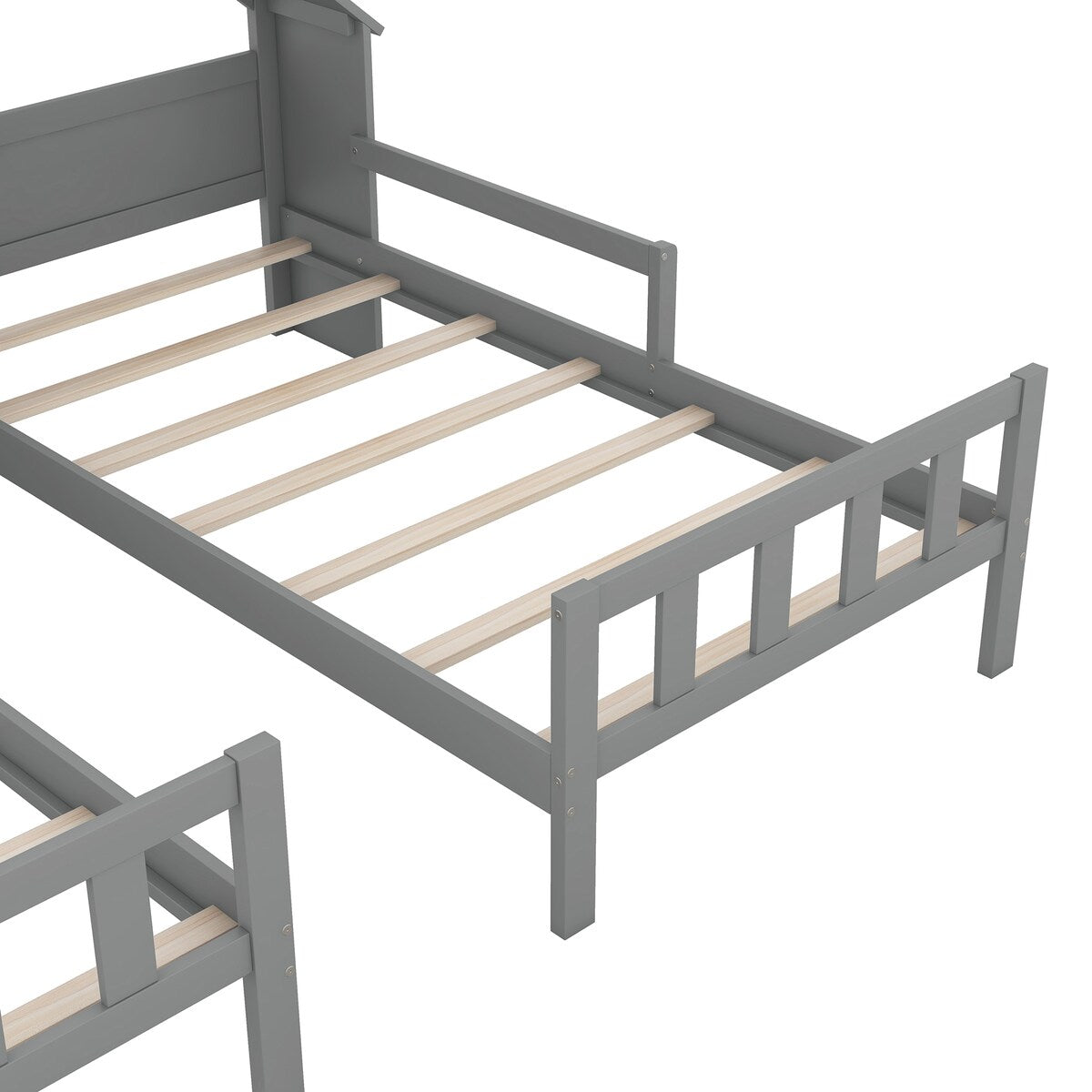 Double Twin Size Platform Bed