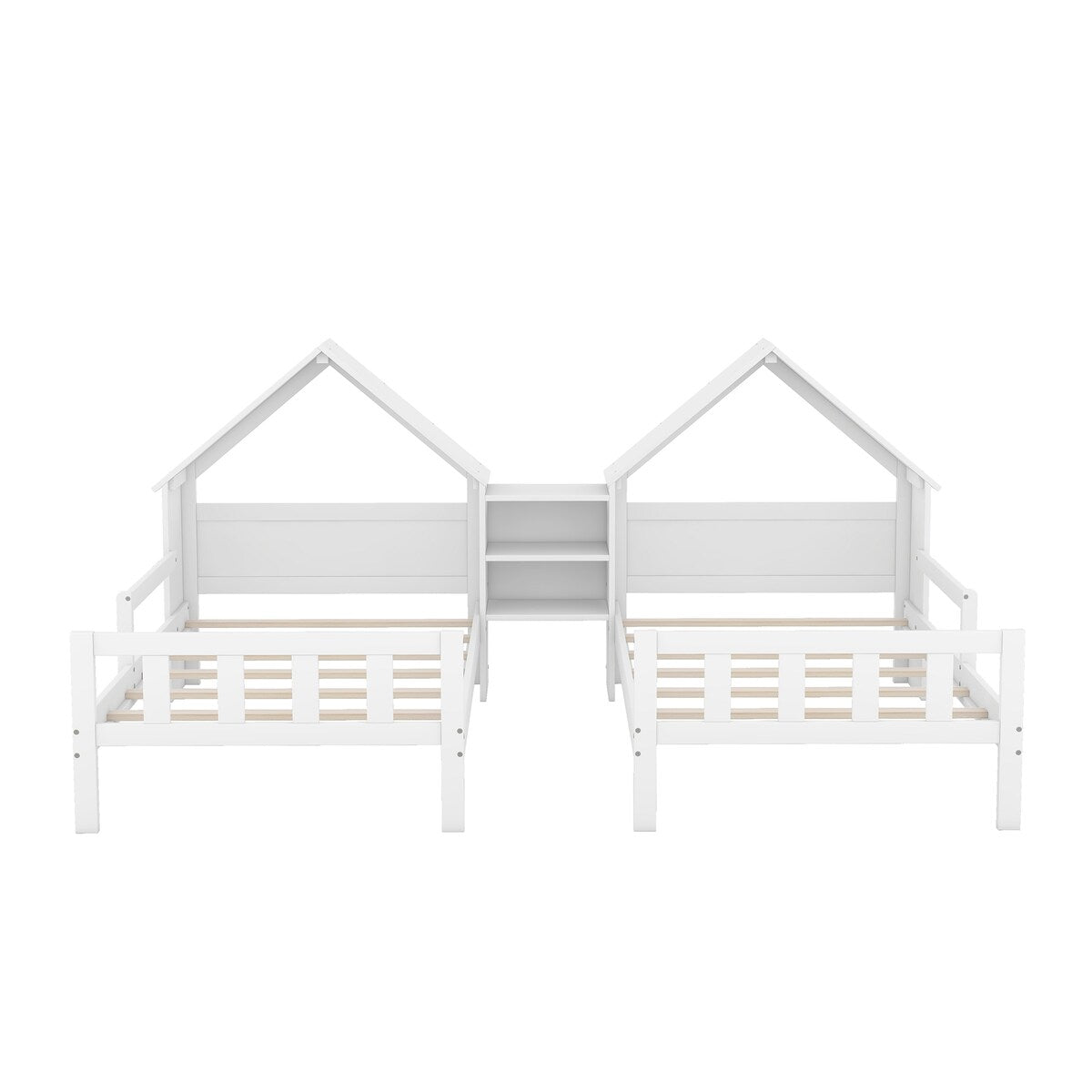 Double Twin Size Platform Bed