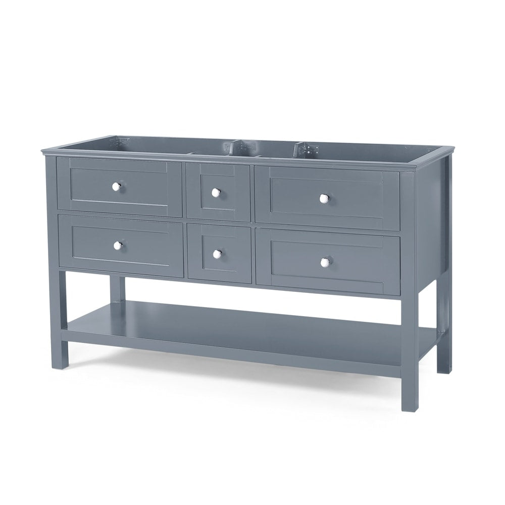 Douvier 60" Wood Bathroom Vanity (Counter Top Not Included) by Christopher Knight Home