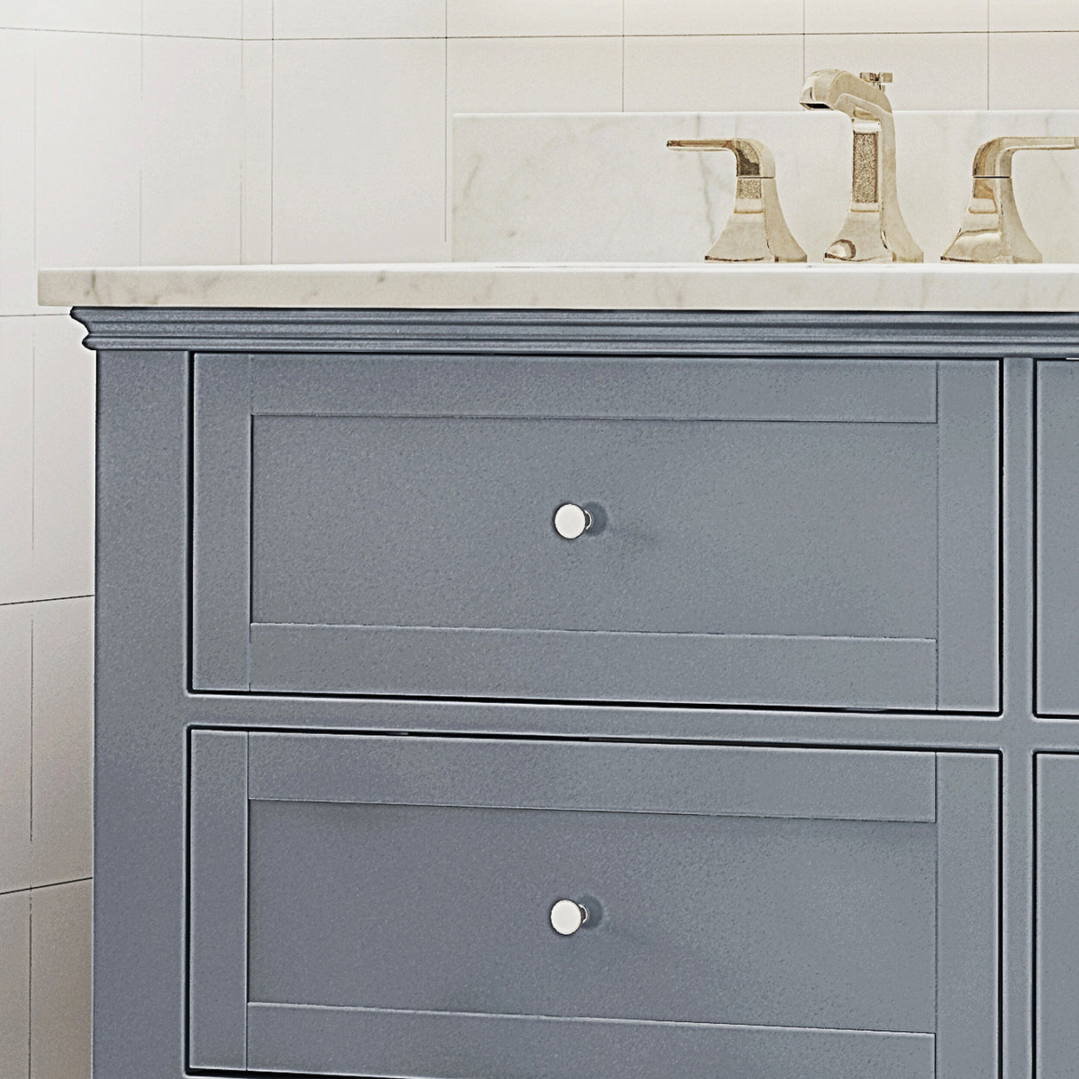 Douvier Wood Double Sink Bathroom Vanity by Christopher Knight Home