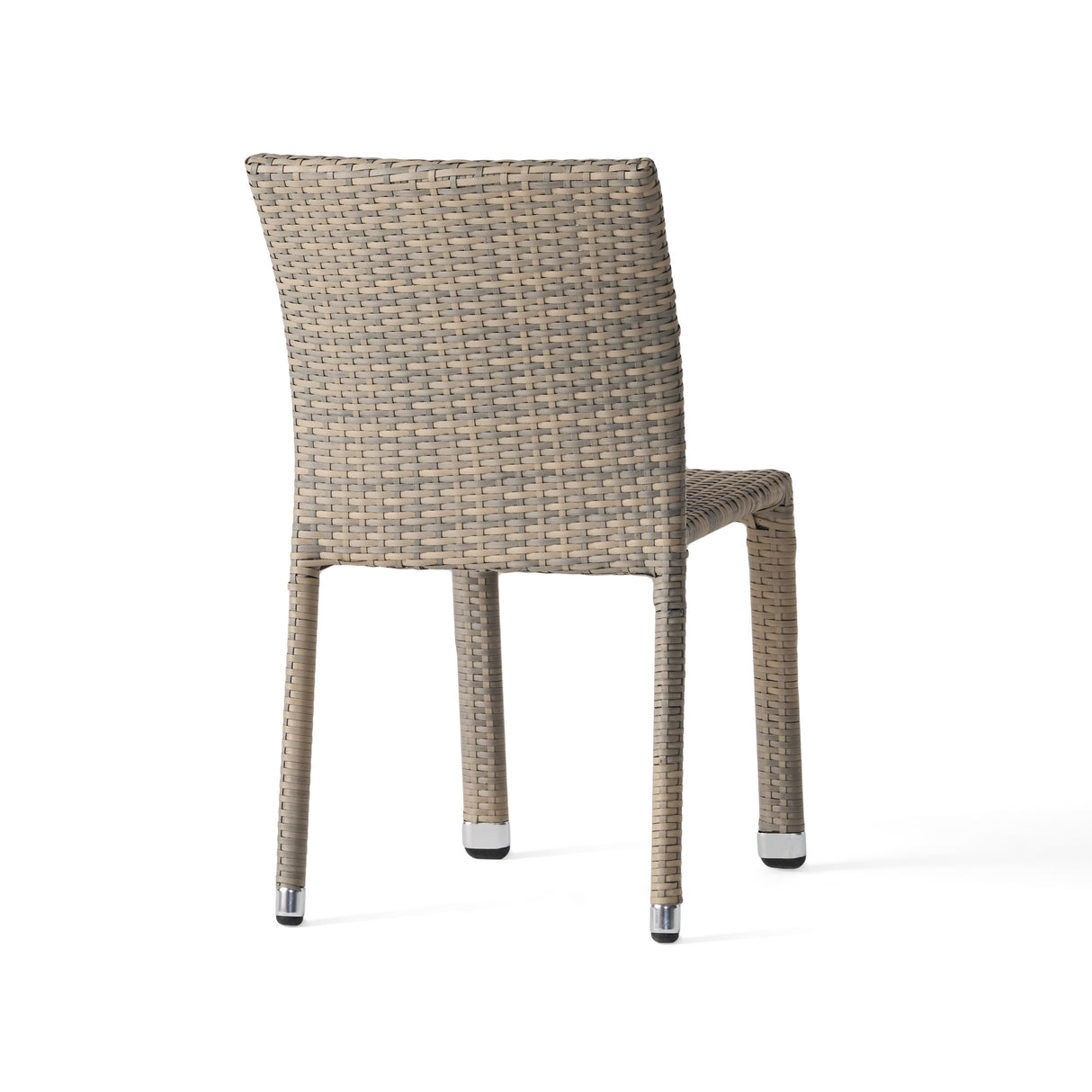 Dover Outdoor Wicker Aluminum Stacking Dining Chair (Set of 2) by Christopher Knight Home