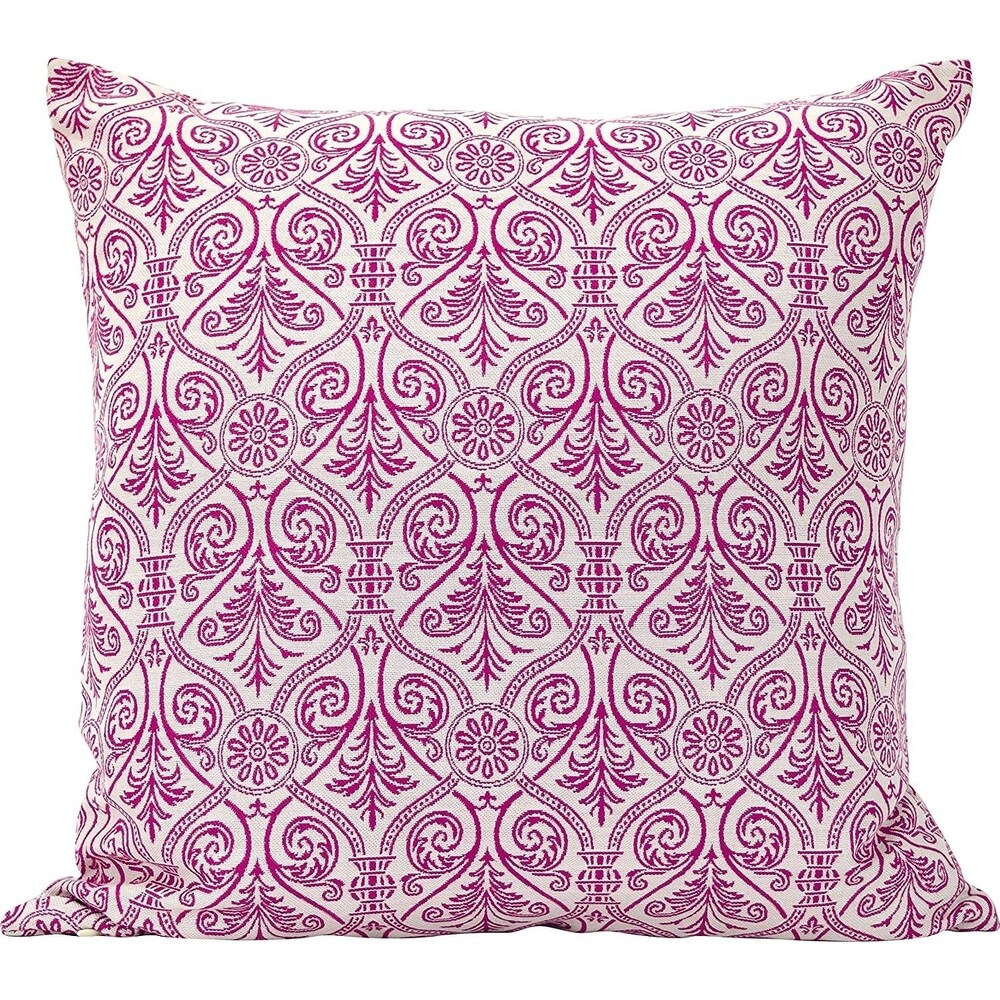 Dover Pink Polyester Filled Decorative Pillow, 18" x 18" 2-Pack