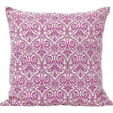 Dover Pink Polyester Filled Decorative Pillow, 18" x 18" 2-Pack