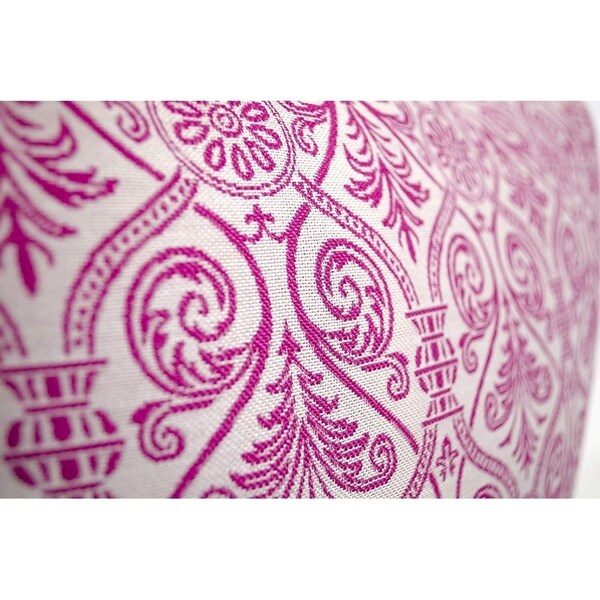 Dover Pink Polyester Filled Decorative Pillow, 18" x 18" 2-Pack