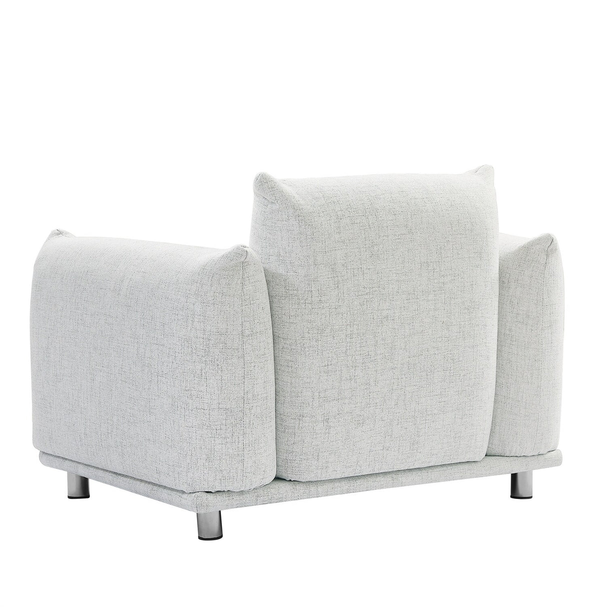 Down-Filled Oversized Accent Armchair