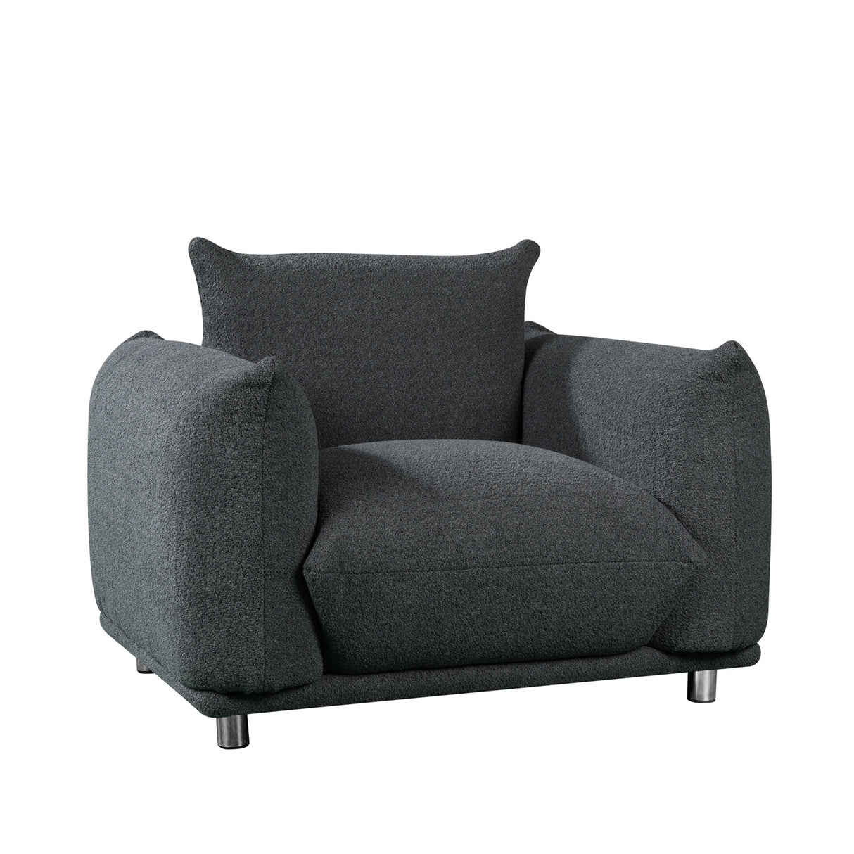 Down-Filled Oversized Accent Armchair